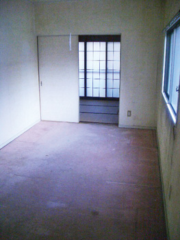 リフォーム前の洋室