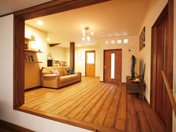 雑貨屋さんのような落ち着いた雰囲気が気に入っています。