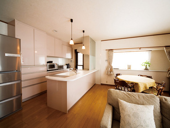 女性ならではの視点で、きめ細かい提案をしてもらい素晴らしい我が家が完成しました。