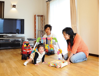 心から満足できる家にしていただいて、本当にうれしいです。 