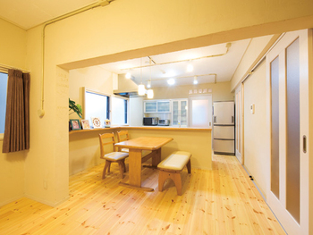 天井も高くなり開放的なリビングになりました！ありがとうございます。