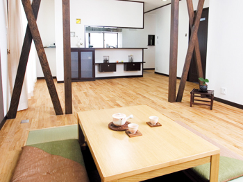 こだわりのLDKに生まれ変わって本当に嬉しいです。