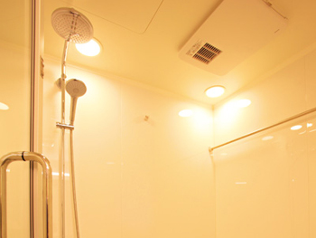 新たに設置したレインシャワーがおしゃれで気に入っています。