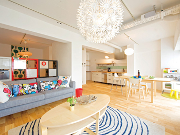 光の差し込む気持ちの良いお部屋になってよかったです。