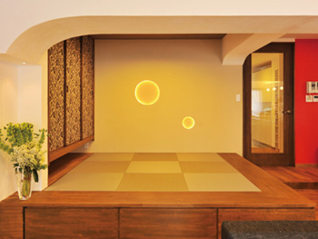 開放感のある和室の小部屋ができ満足しています。