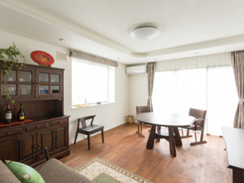 ご夫婦の思い出が息づくリビング