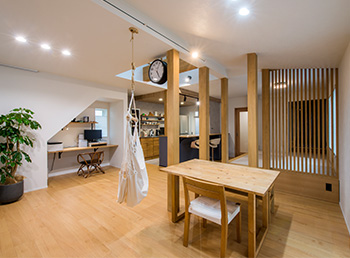 家事ラクや快適性＆安全性向上を図り大胆な間取り変更で暮らしやすい家に