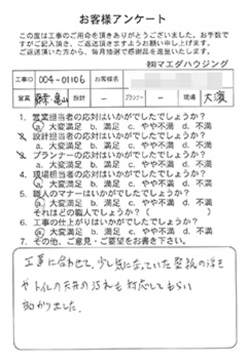 クロス張替え