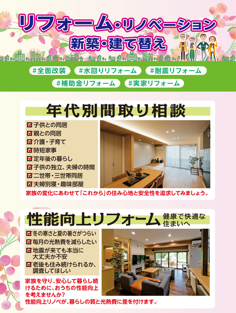 リフォーム・リノベーション・新築・建て替え