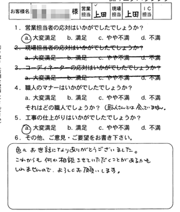 佐伯区 システムキッチン内装
