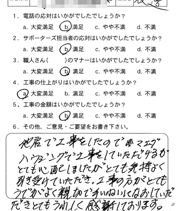 府中町　アルミ建具調整