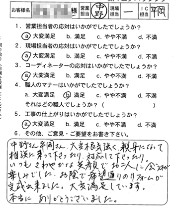 安佐北区 戸建改装工事