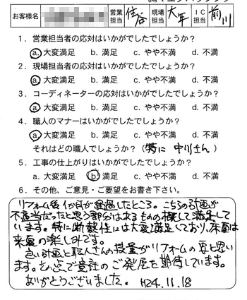 三次市 改装工事