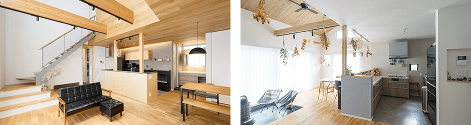 リノベーションと建て替えの比較ができる
