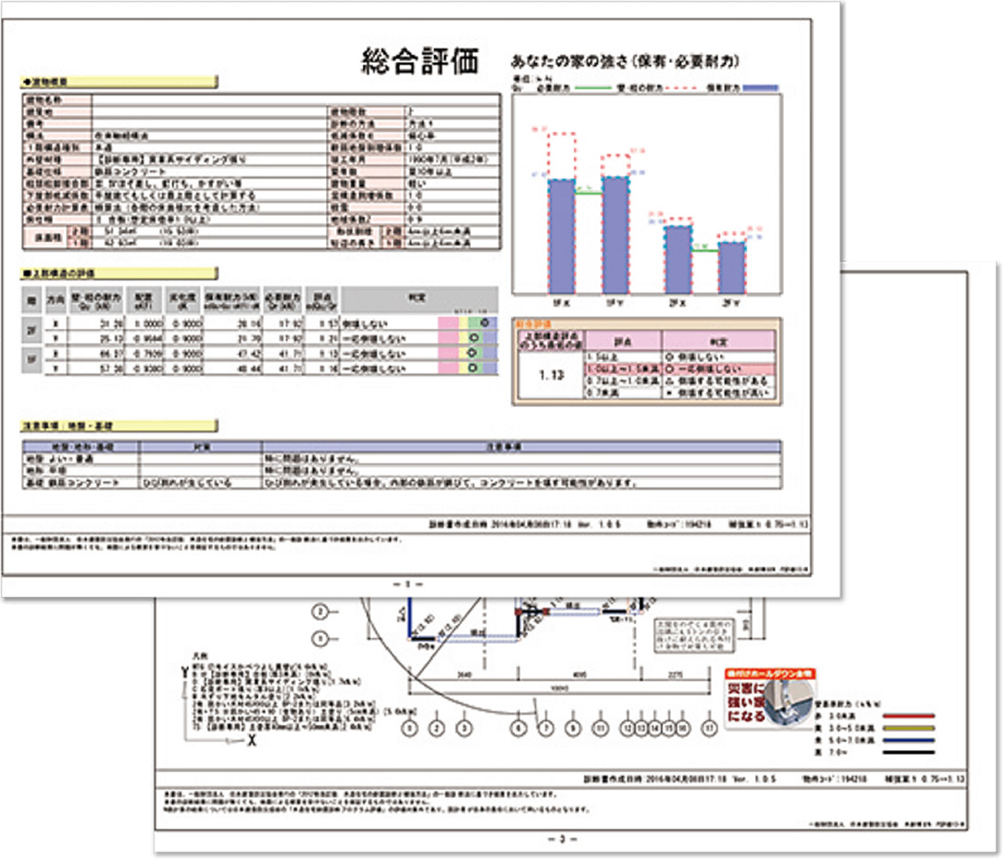 住まいの耐震調査・診断