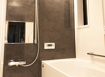 何年経っても綺麗を保てるお風呂に大変身しました