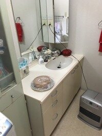 造作化粧台の工事