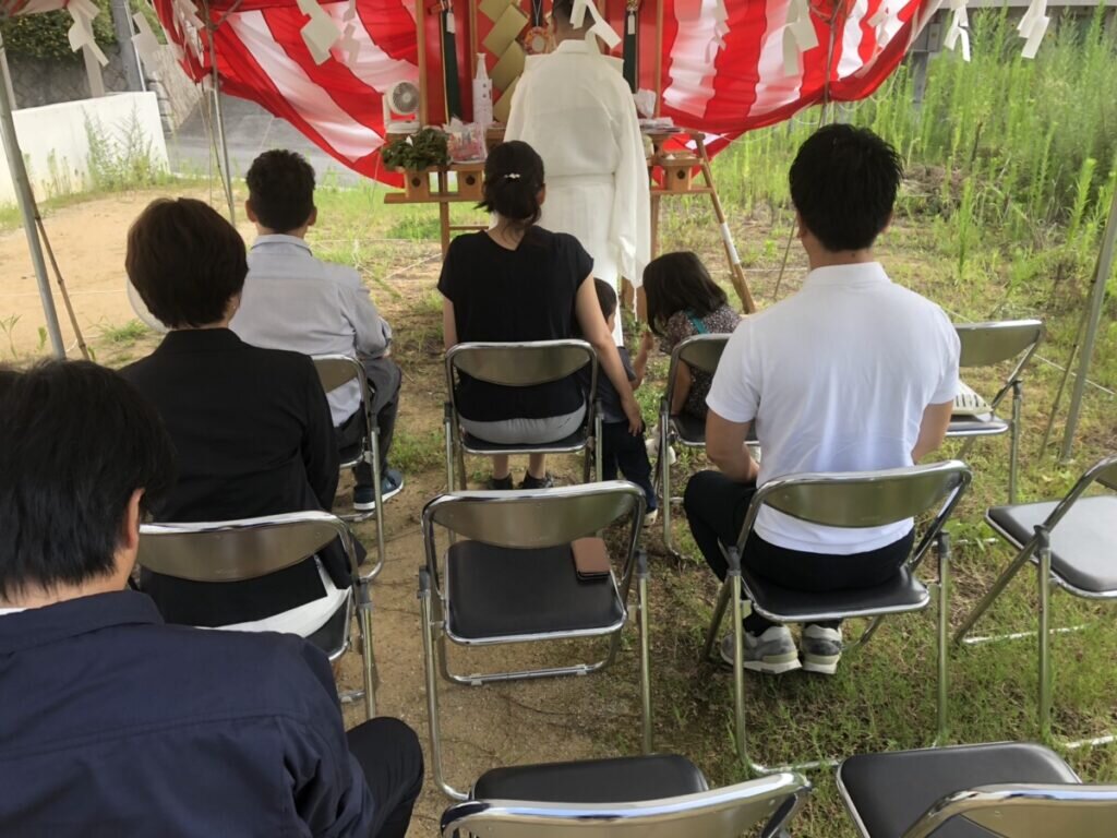 地鎮祭　新築
