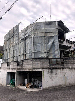 全面改装工事着工