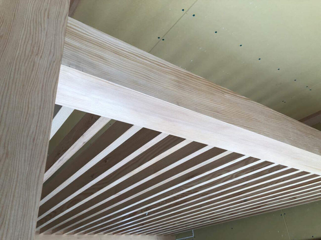 天井　造作　格子状