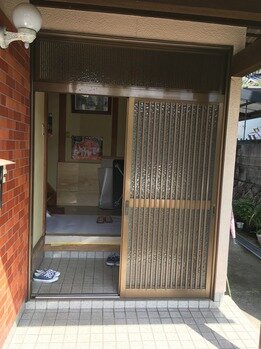 玄関ドア　取替工事