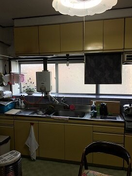 解体中～　東広島市　キッチン　リフォーム