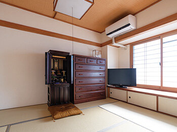 天井と壁、障子などの建具を一新