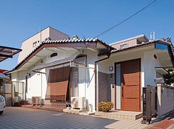 外壁の塗装をし直して美しい印象に